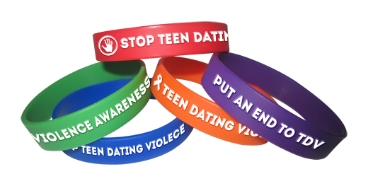 Teen Dating Violence Awareness Wristbands